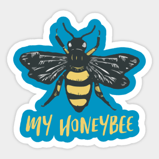 My honeybee Sticker